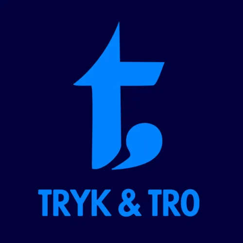 Tryk & Tro Kirkeblade logo